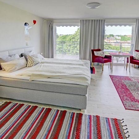 Fewo1846 - Flensview - Komfortables Studioapartment Mit Balkon Und Hafenblick Фленсбург Екстериор снимка